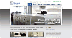 Desktop Screenshot of alderidgeconstruction.com